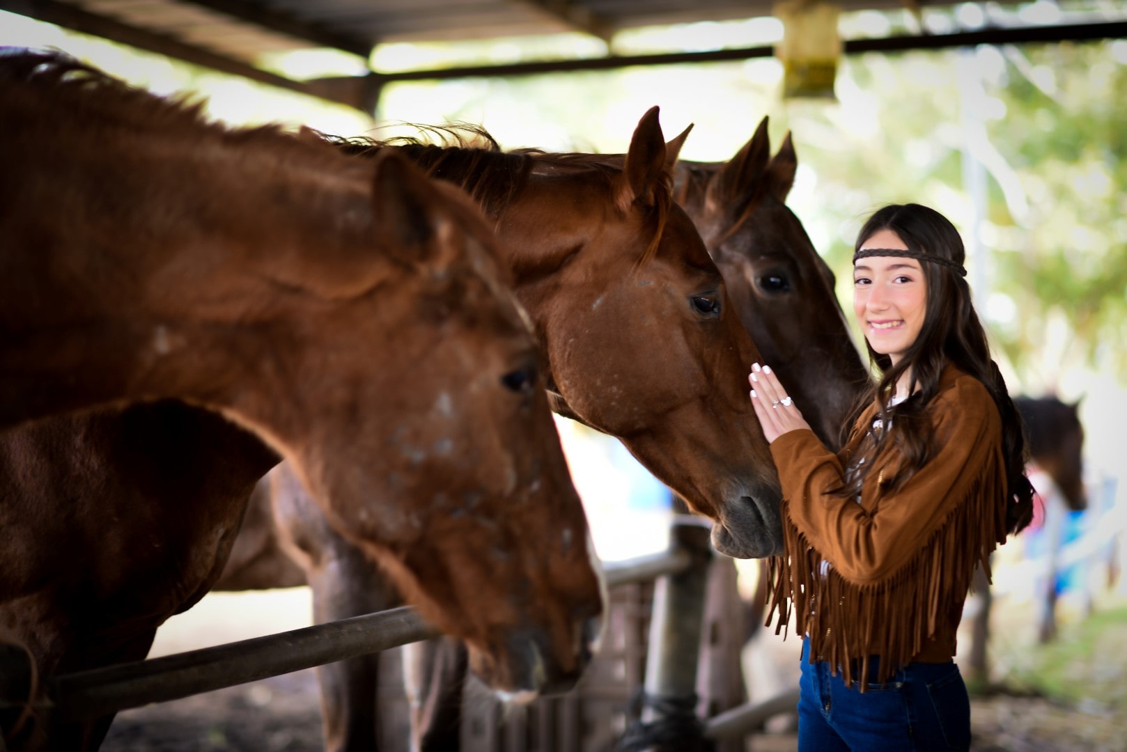 צילום בוק בת מצווה עם סוסים